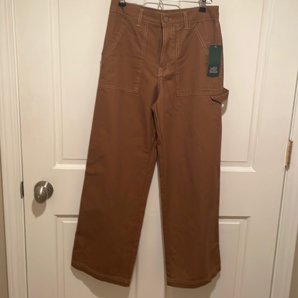 Wild Fable wide leg cropped pants size 0